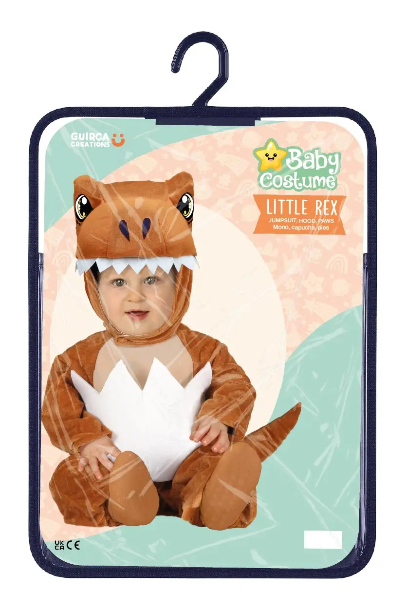 Lille T-rex – kostume til baby