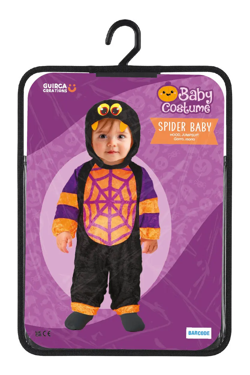 Edderkop – kostume til baby