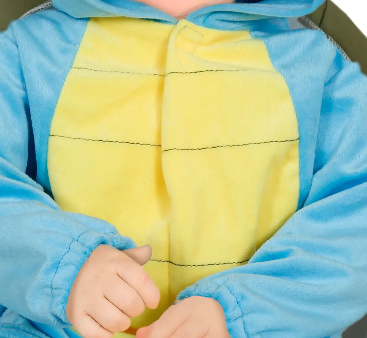 Blå skildpadde – kostume til baby