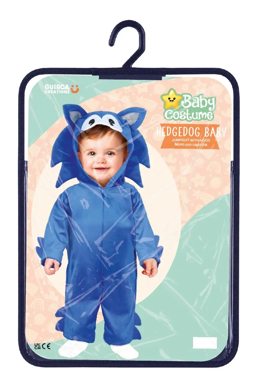 Pindsvin – kostume til baby