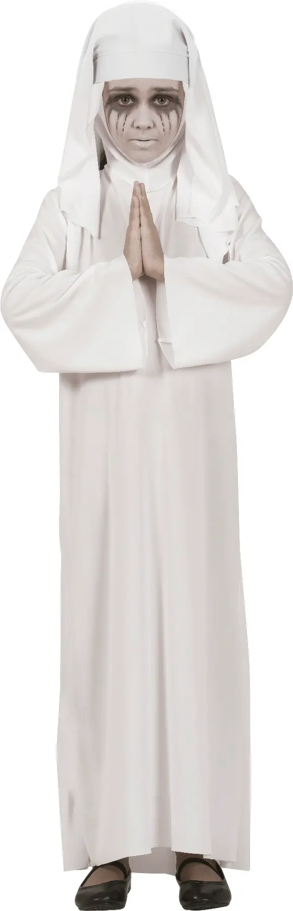 Satanisk nonne – kostume til piger