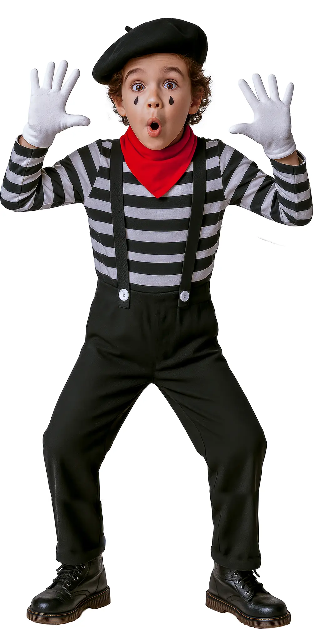 Mime – kostume til børn
