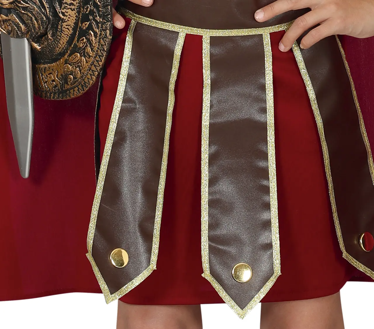 Centurion – kostume til drenge, brun og guld