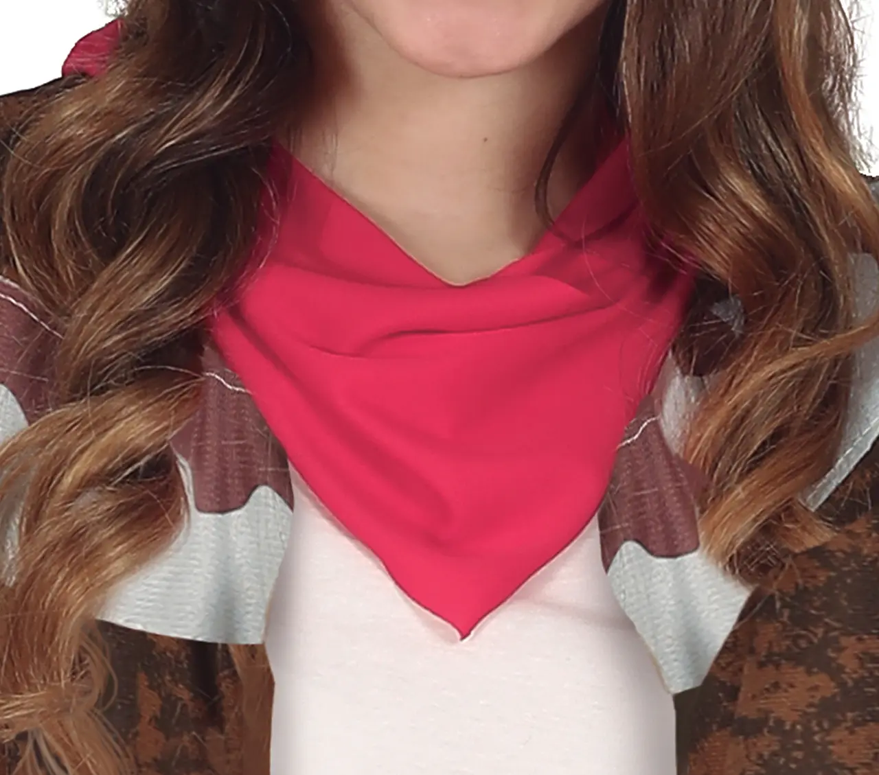 Cowgirl – kostume til piger, brun og hvid