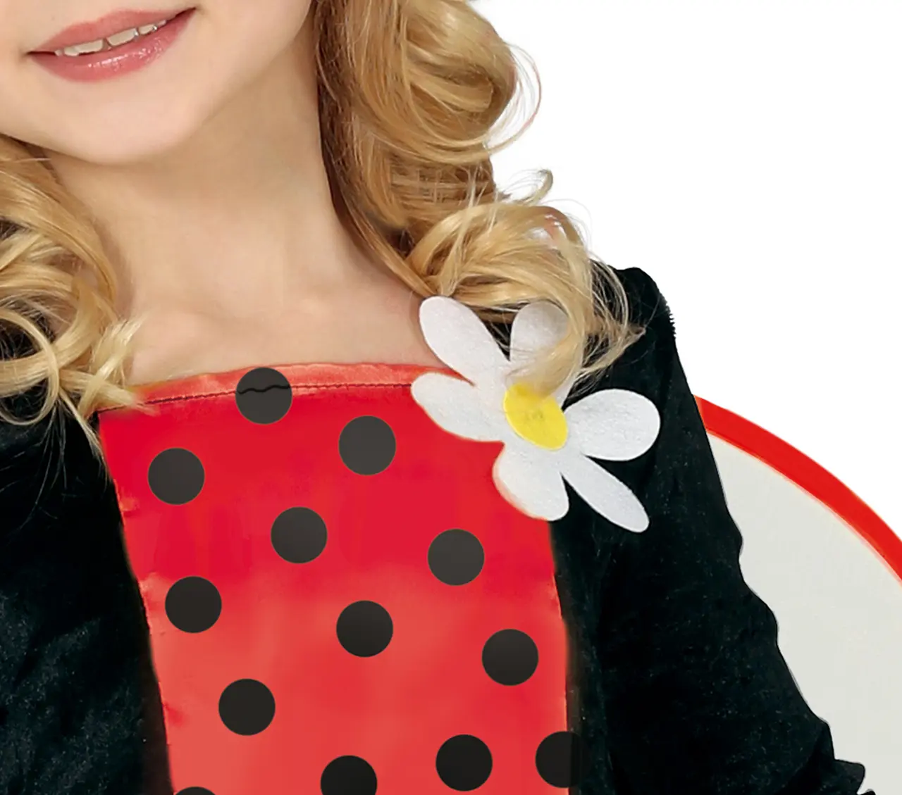 Mariehøne – kostume til piger, model 77473