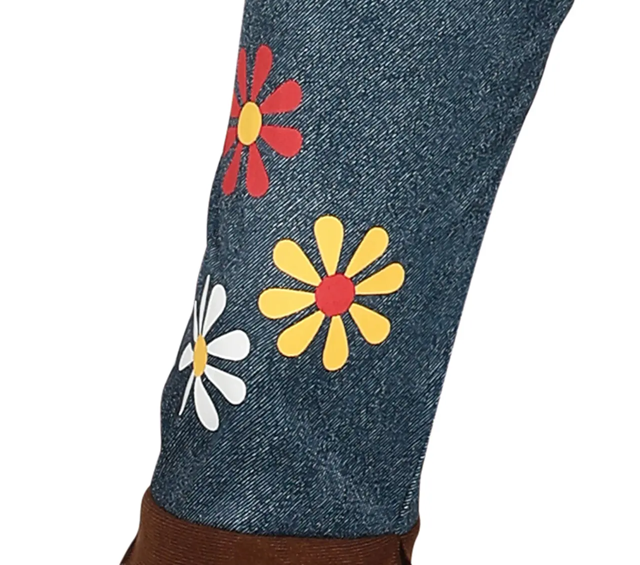 Hippie – kostume til piger, flerfarvet, model 77751