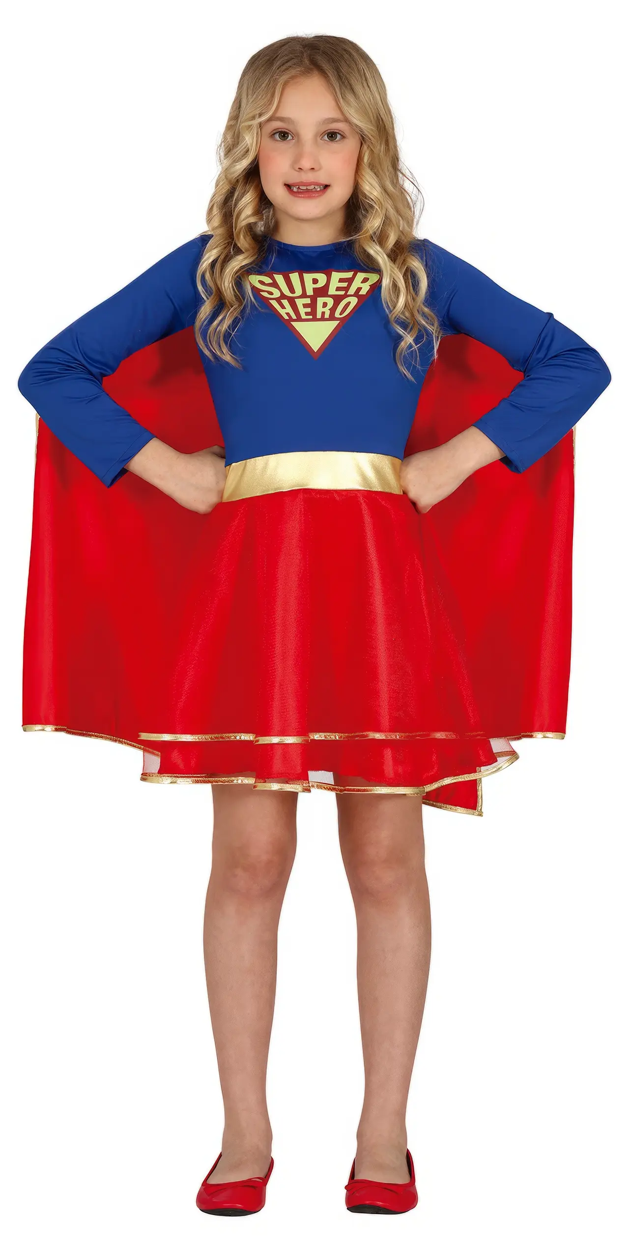 Superheltinde – kostume til piger, model 77848
