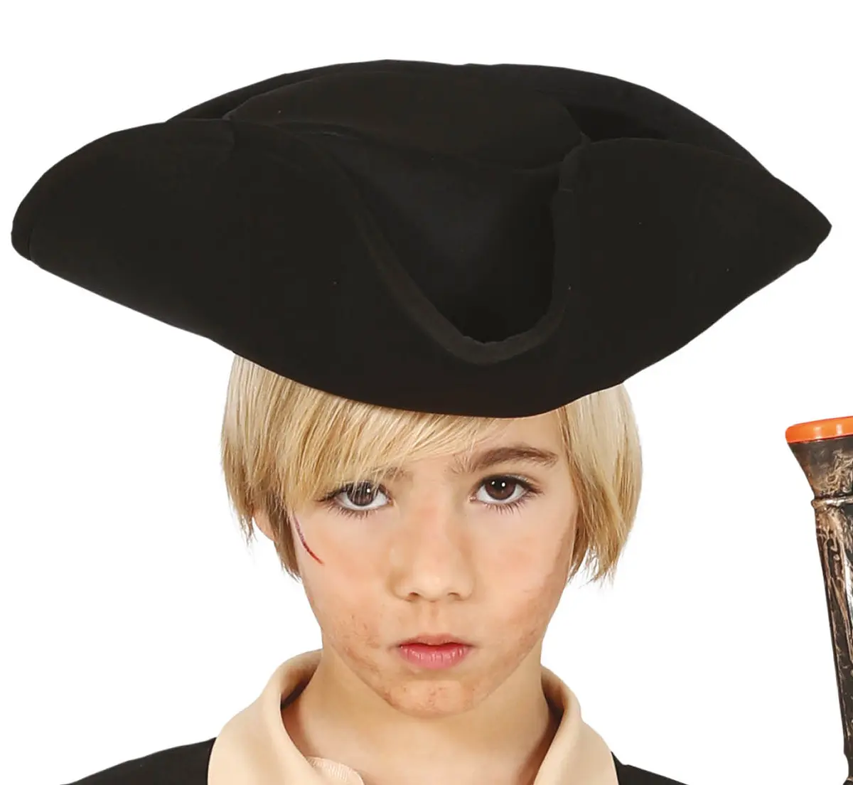 Pirat – kostume til drenge, sort og brun