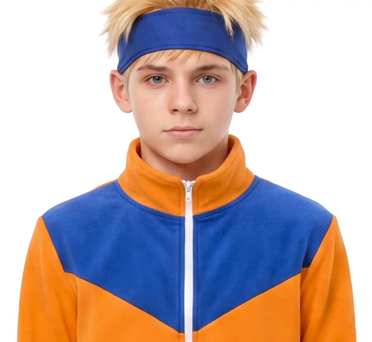 Orange ninja – kostume til drenge