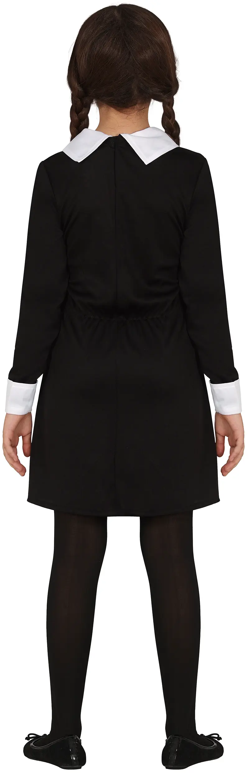 Gotisk pige – kostume til piger, sort, model 78036