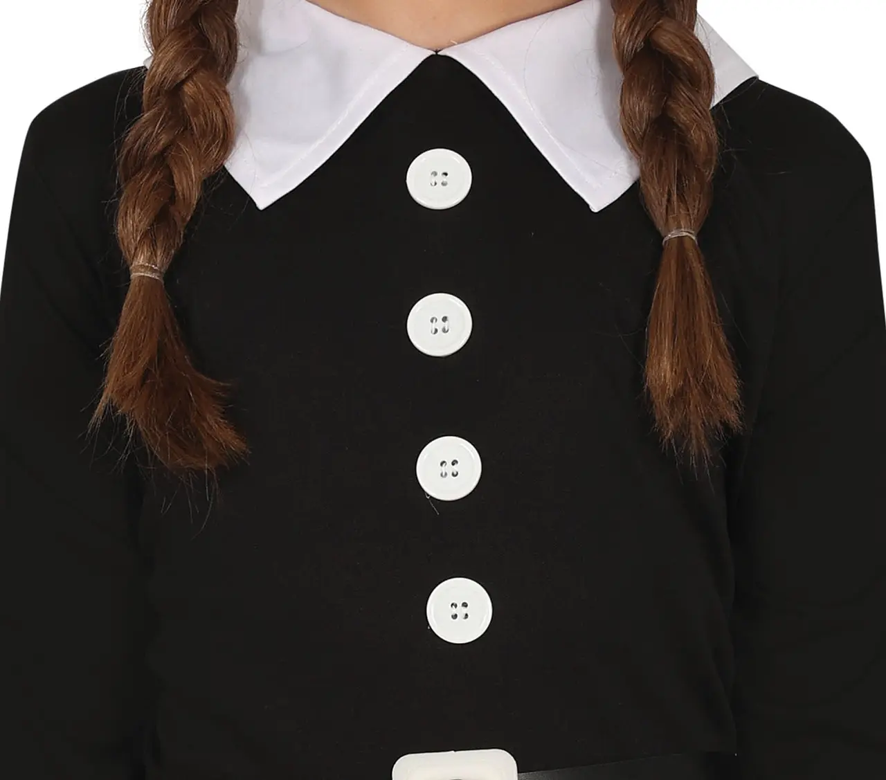 Gotisk pige – kostume til piger, sort, model 78036