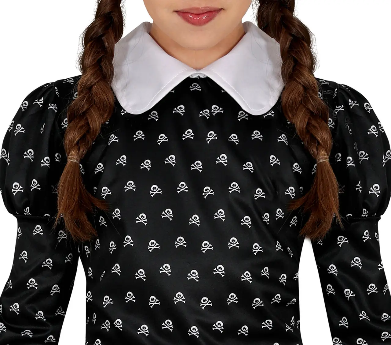Gotisk pige – kostume til piger, sort, model 78041