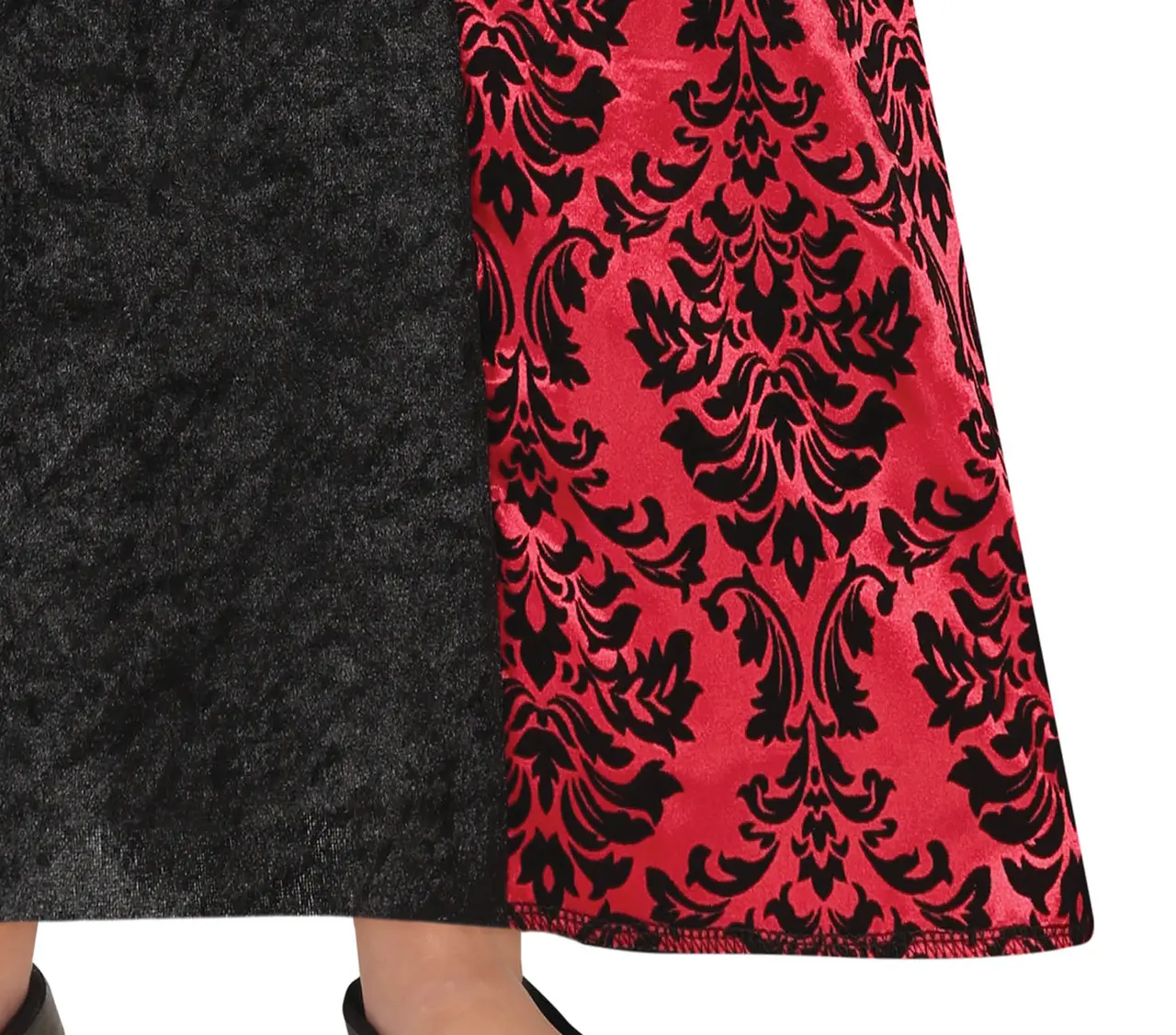Vampyr – kostume til piger, sort og bordeaux, model 78073