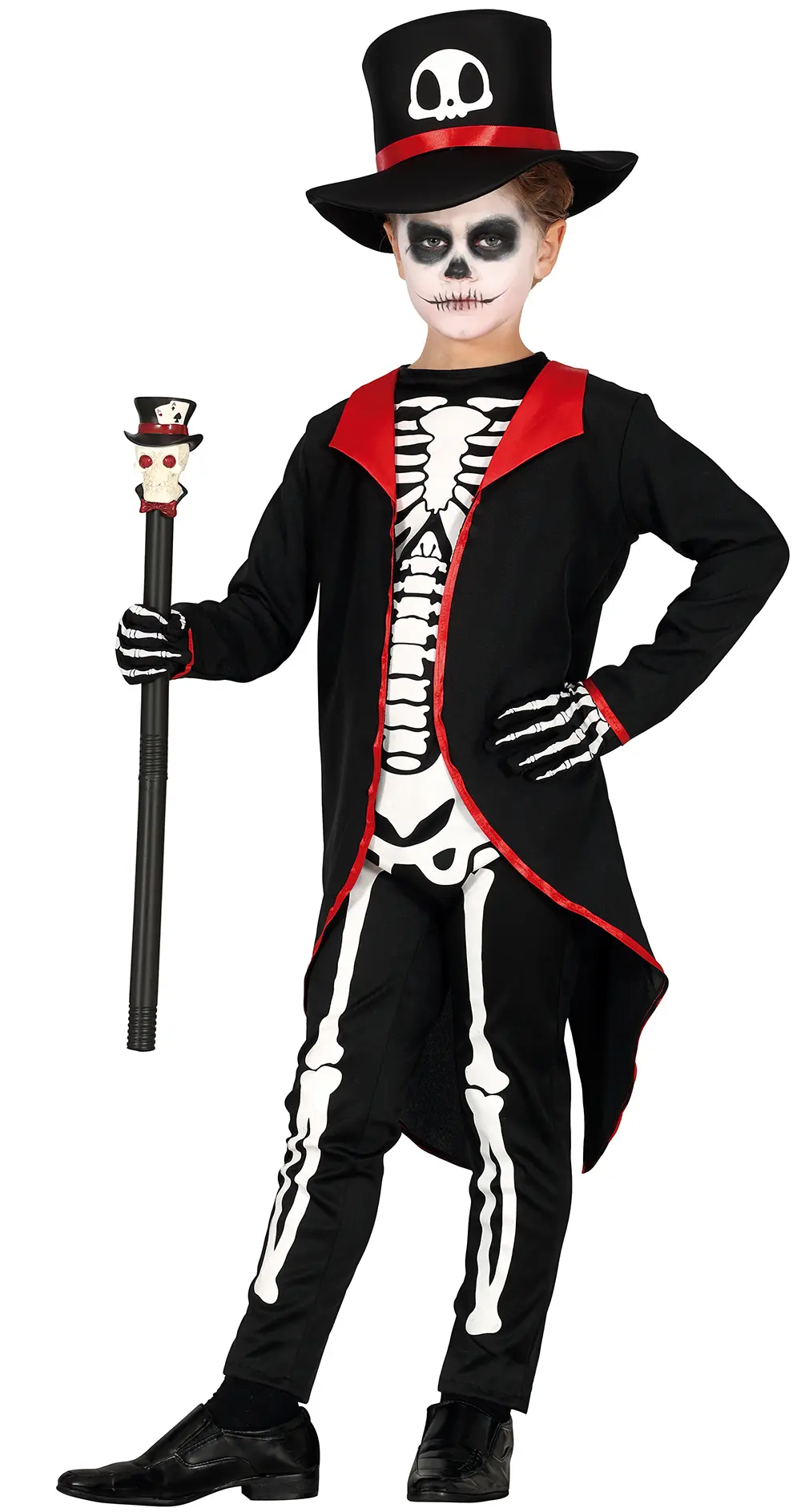 Elegant skelet – kostume til drenge