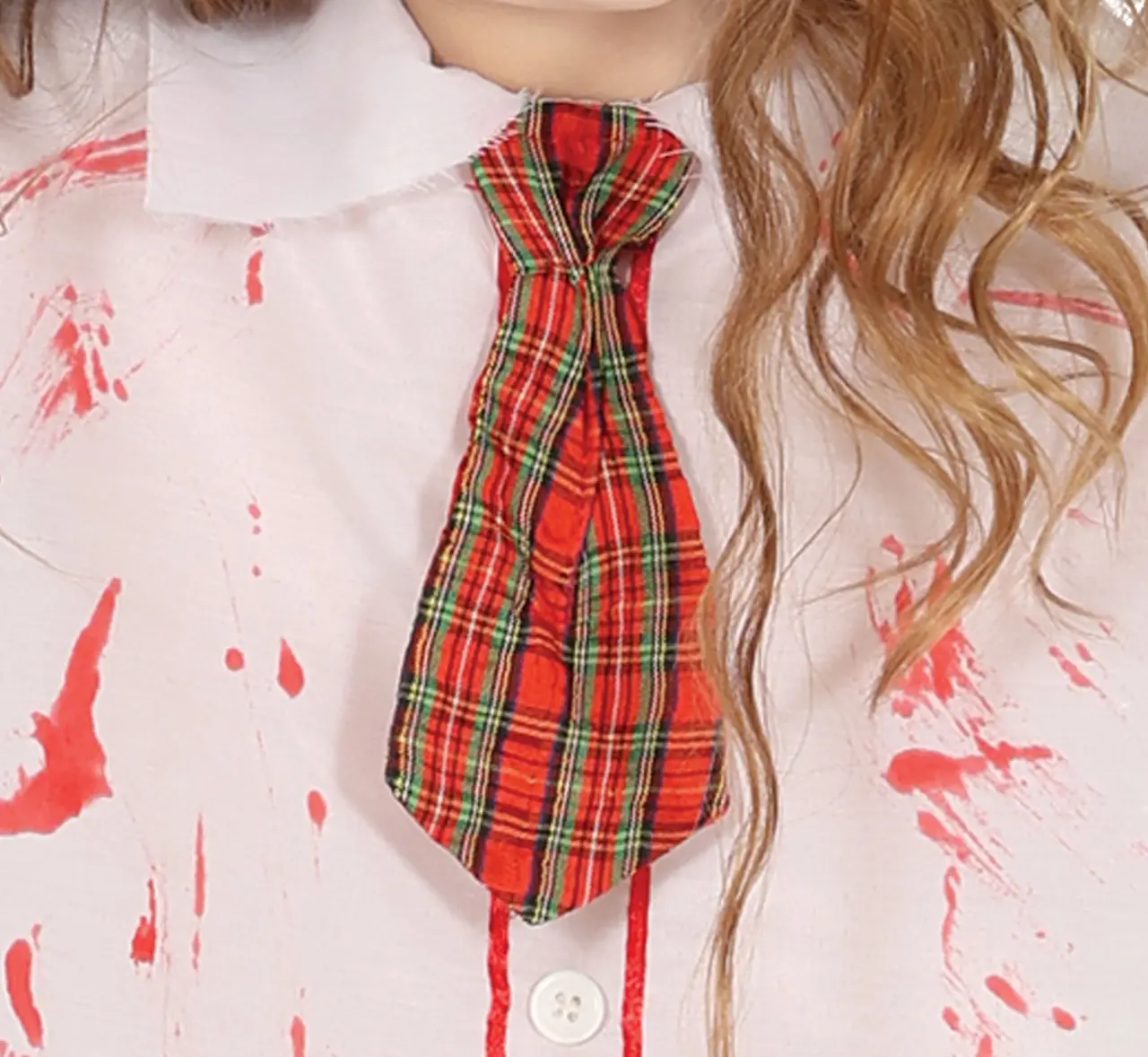 Zombie-skoleelev – kostume til piger