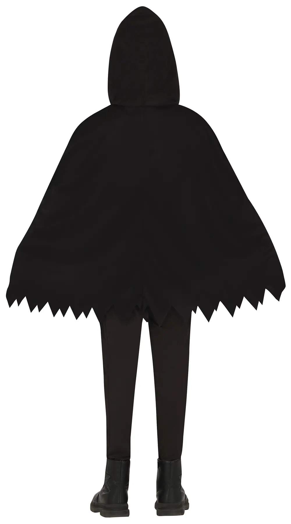Skeletponcho – kostume til børn