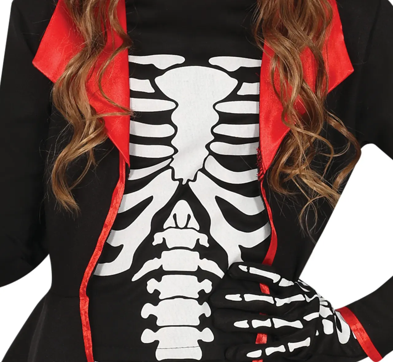 Elegant skelet – kostume til piger