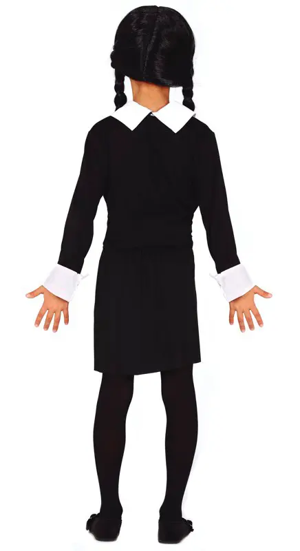 Gotisk pige – kostume til piger, sort, model 78390