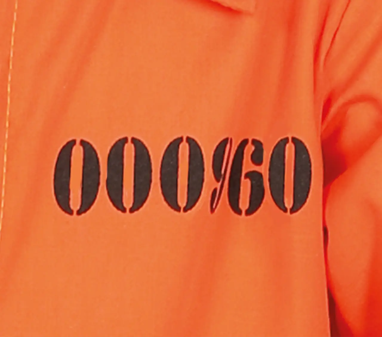 Fange – kostume til drenge, orange, model 78395