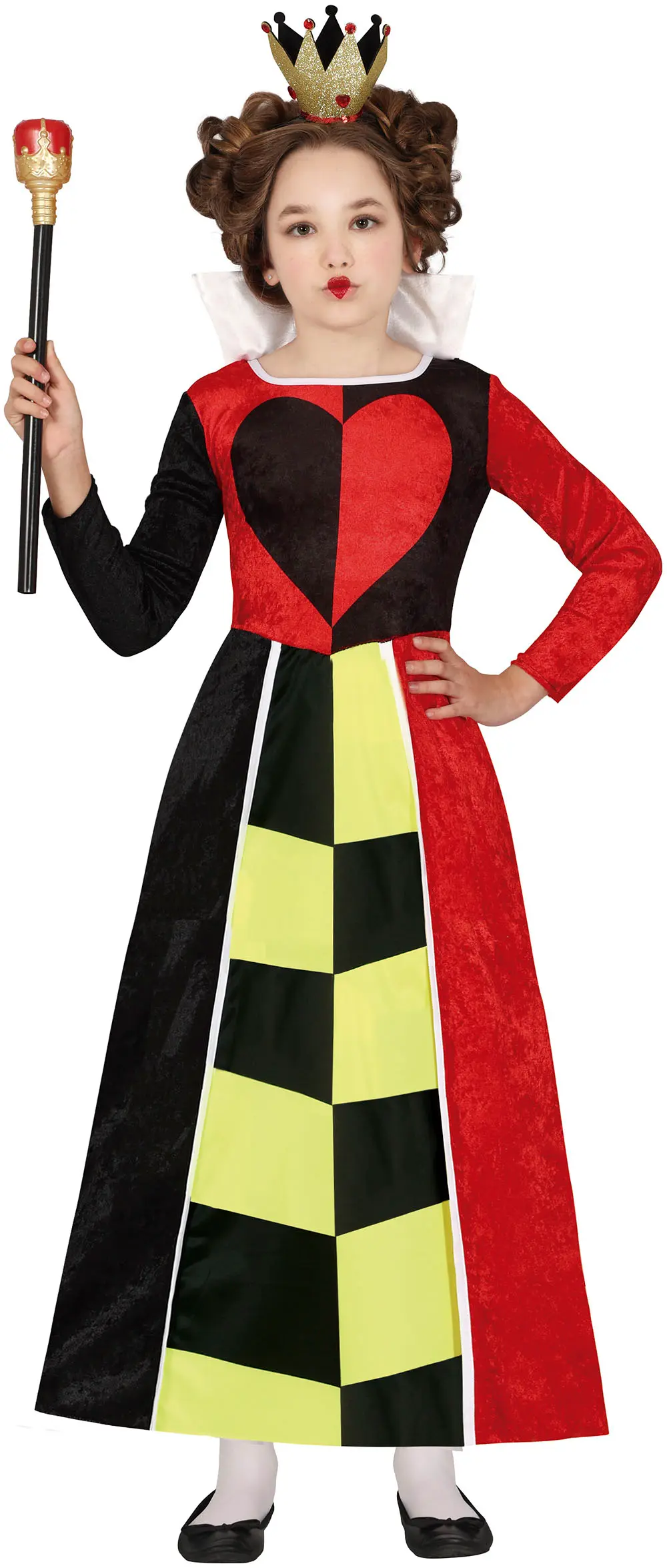 Hjertedronning – kostume til piger, model 78449