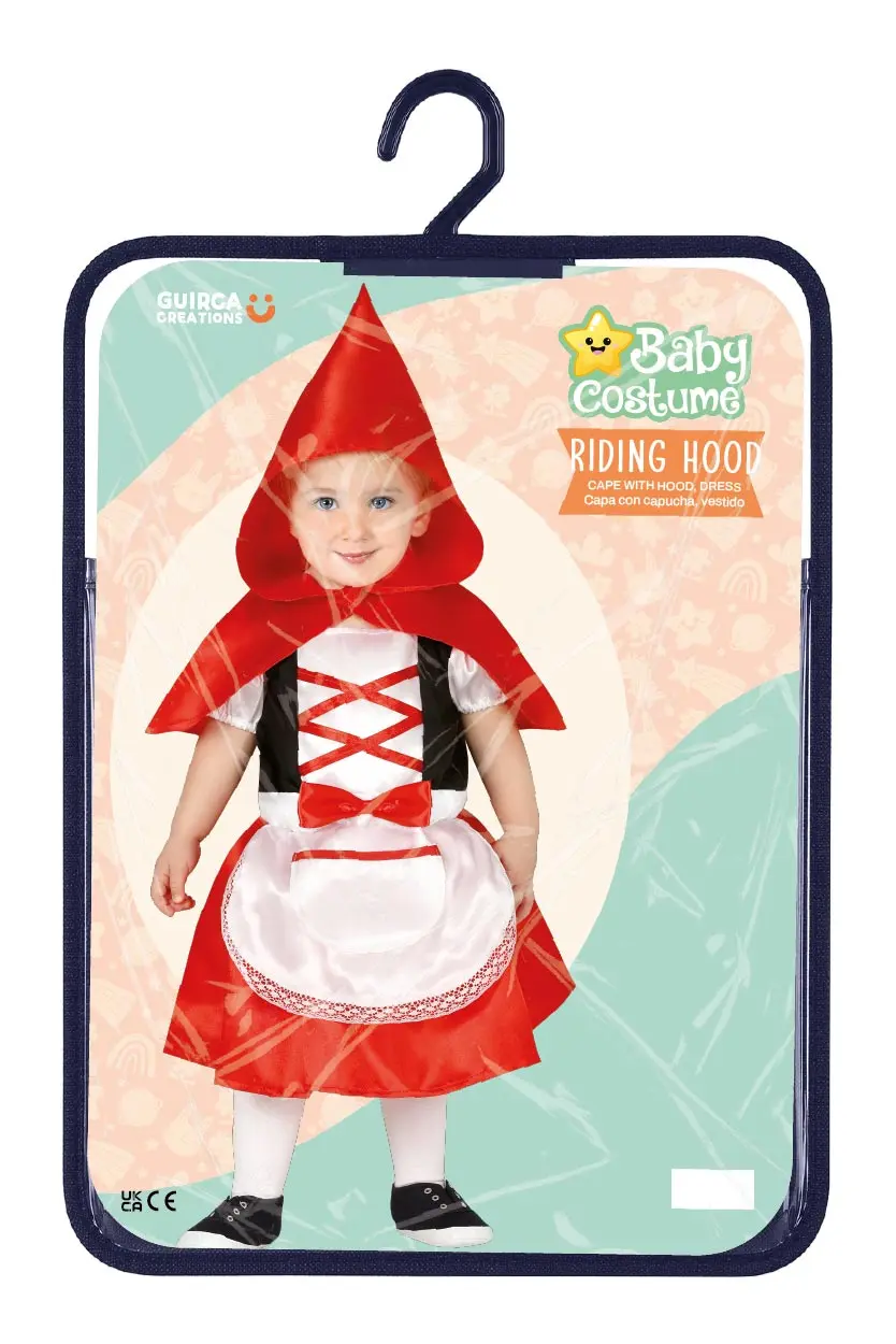 Rødhætte – kostume til baby