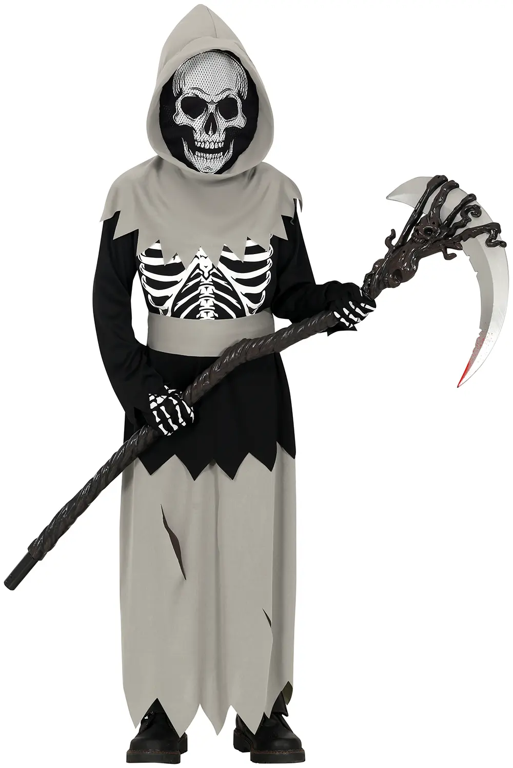 Skeletmystiker – kostume til drenge