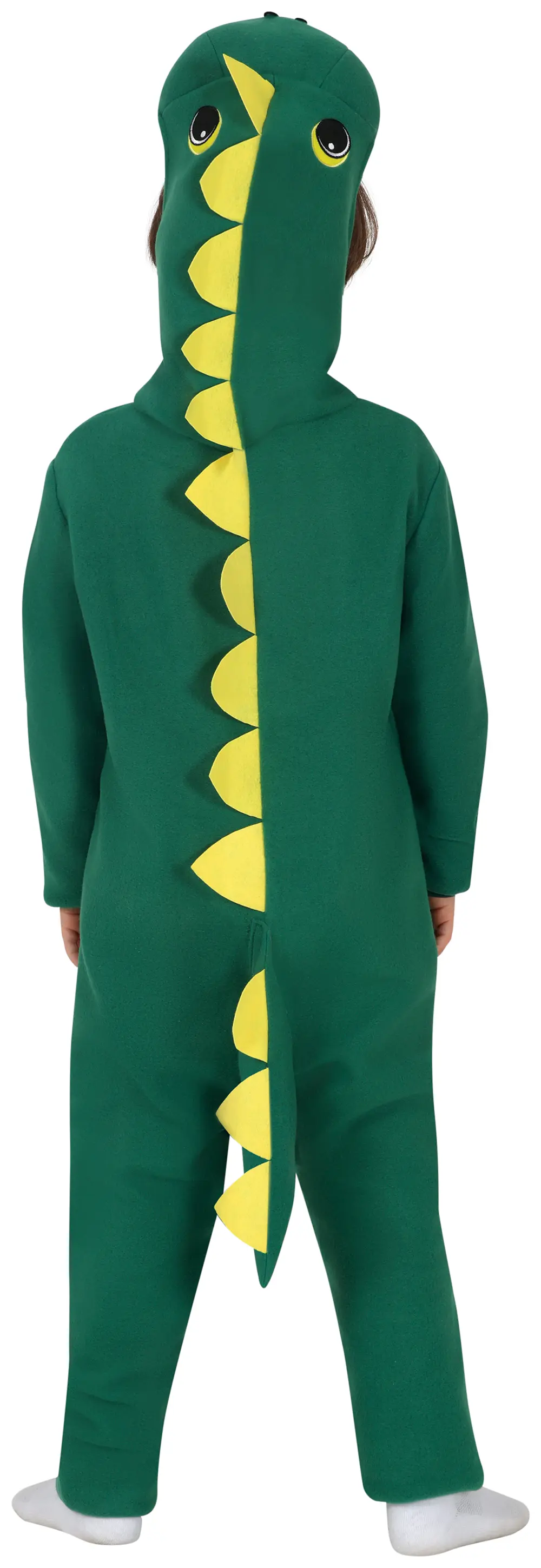 Grøn dinosaur – kostume til drenge