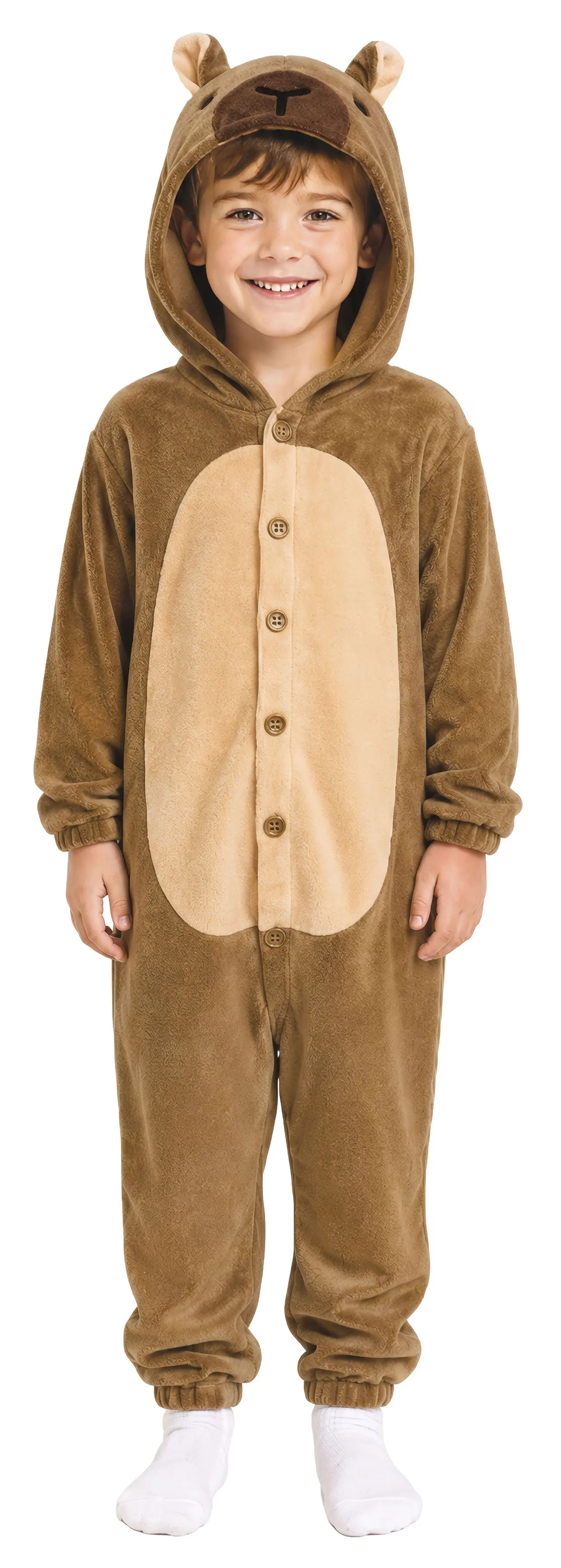 Capybara-pyjamas – kostume til børn