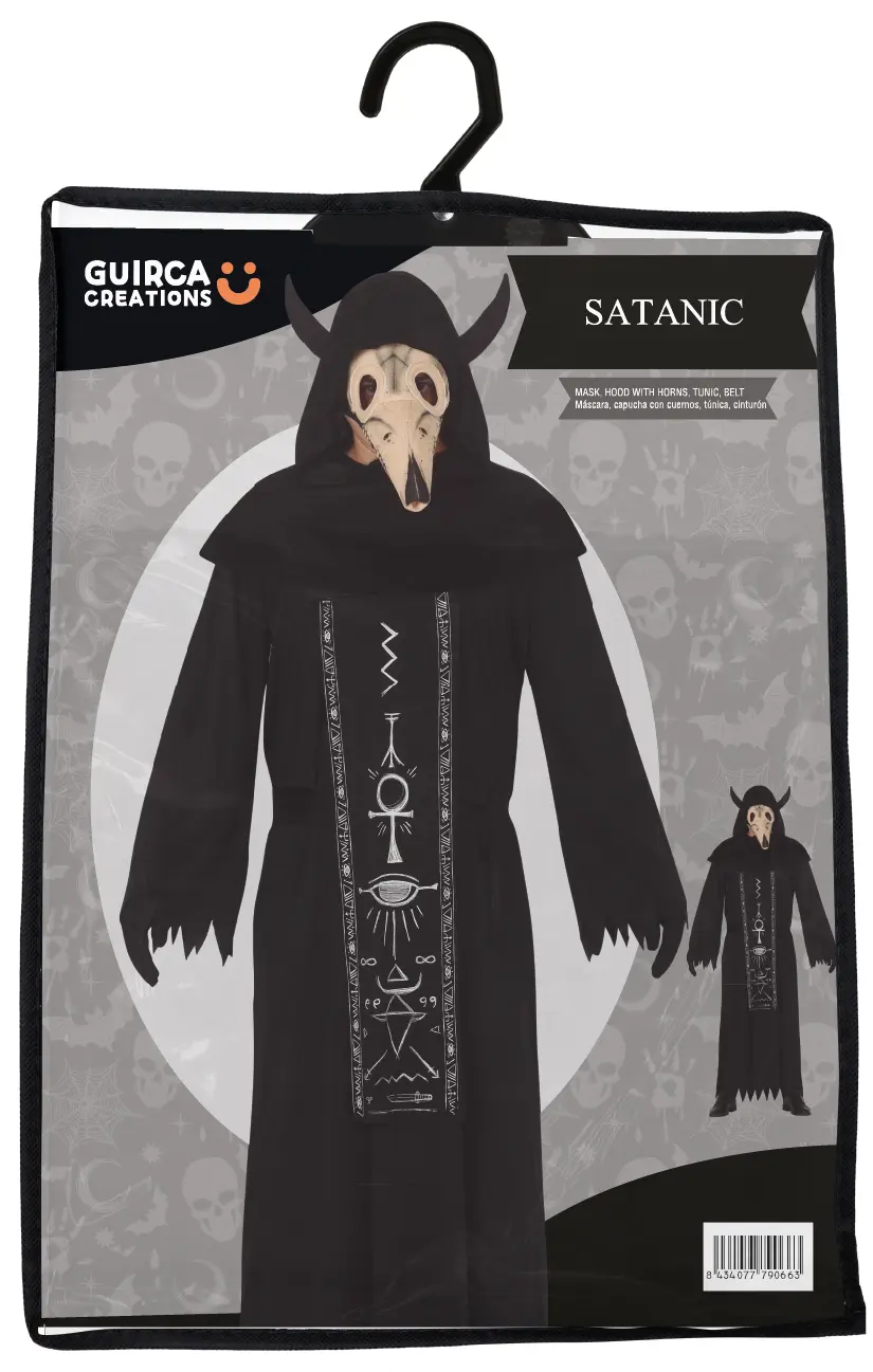 Satanisk – kostume til herrer