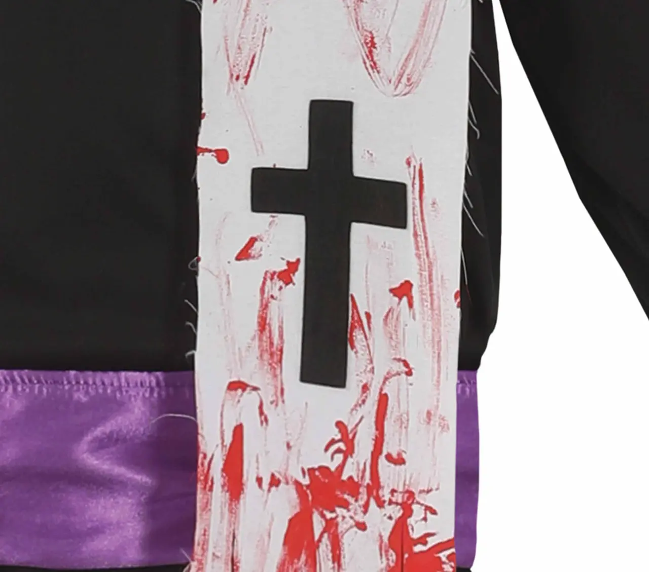 Zombiepræst – kostume til herrer, model 79084
