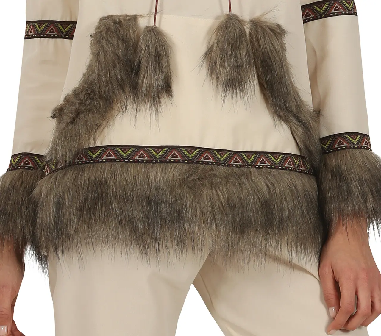 Hvid inuit – kostume til damer