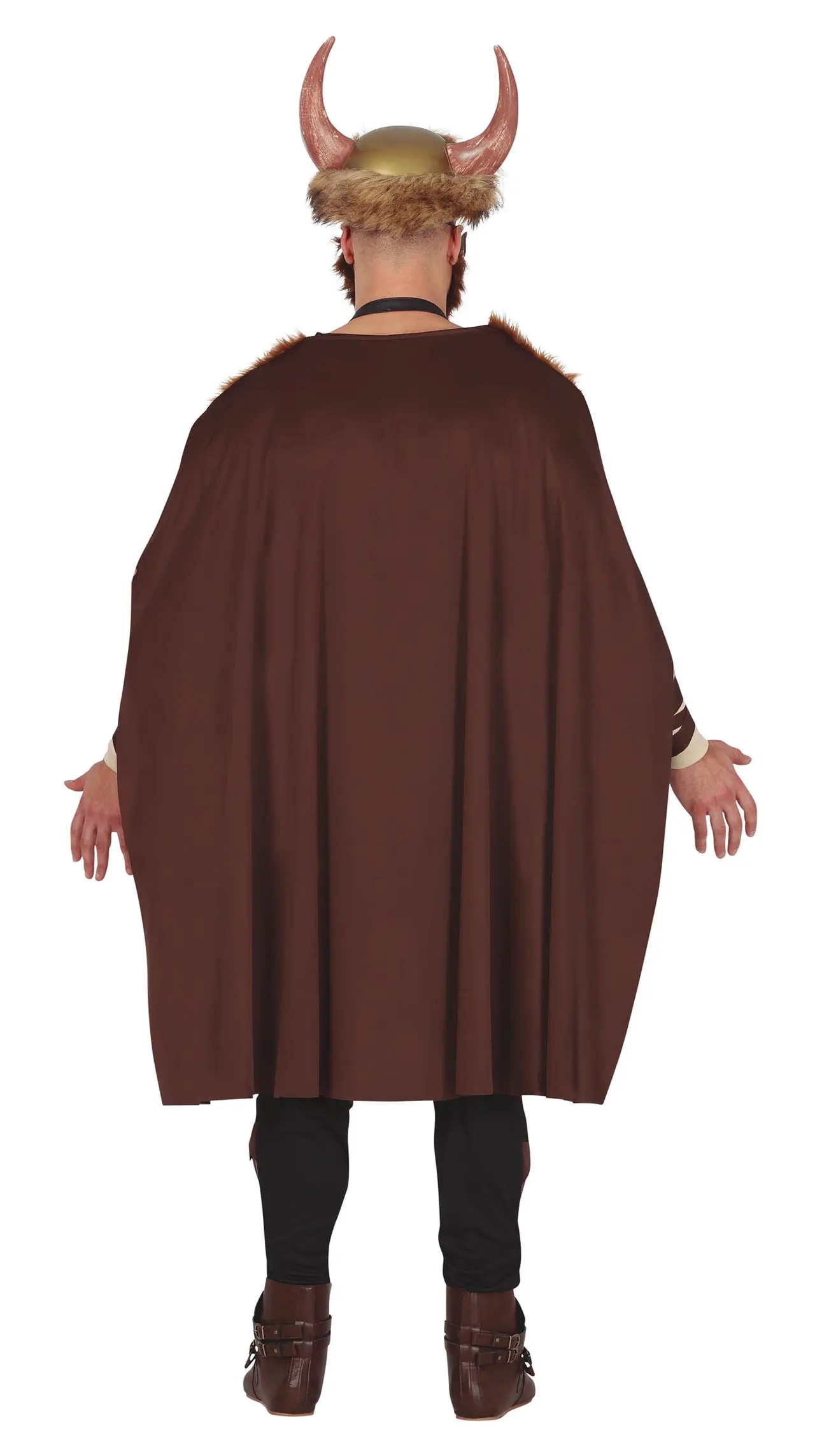 Viking – kostume til herrer, brun og beige