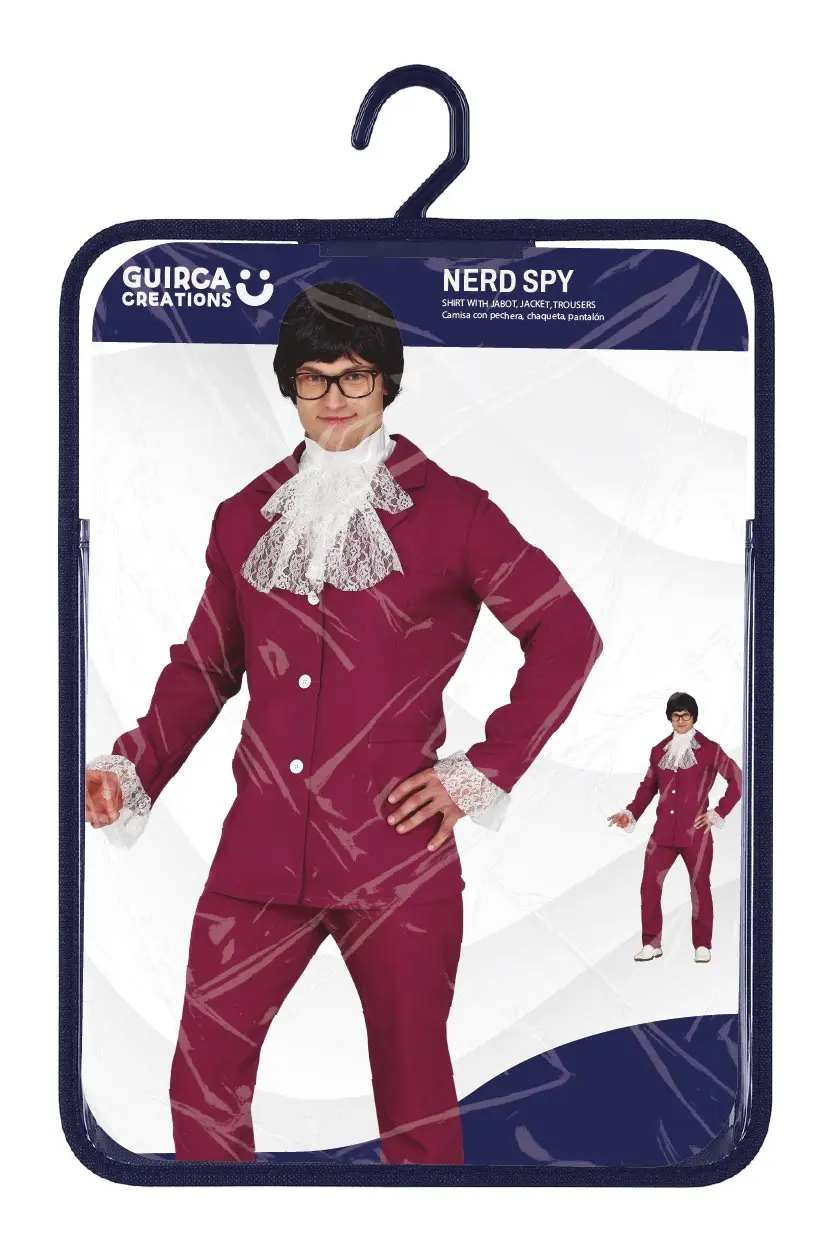 Nørdet spion – kostume til herrer