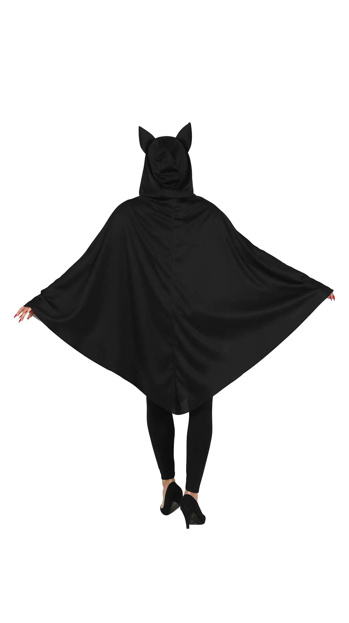 Katteponcho – kostume til damer
