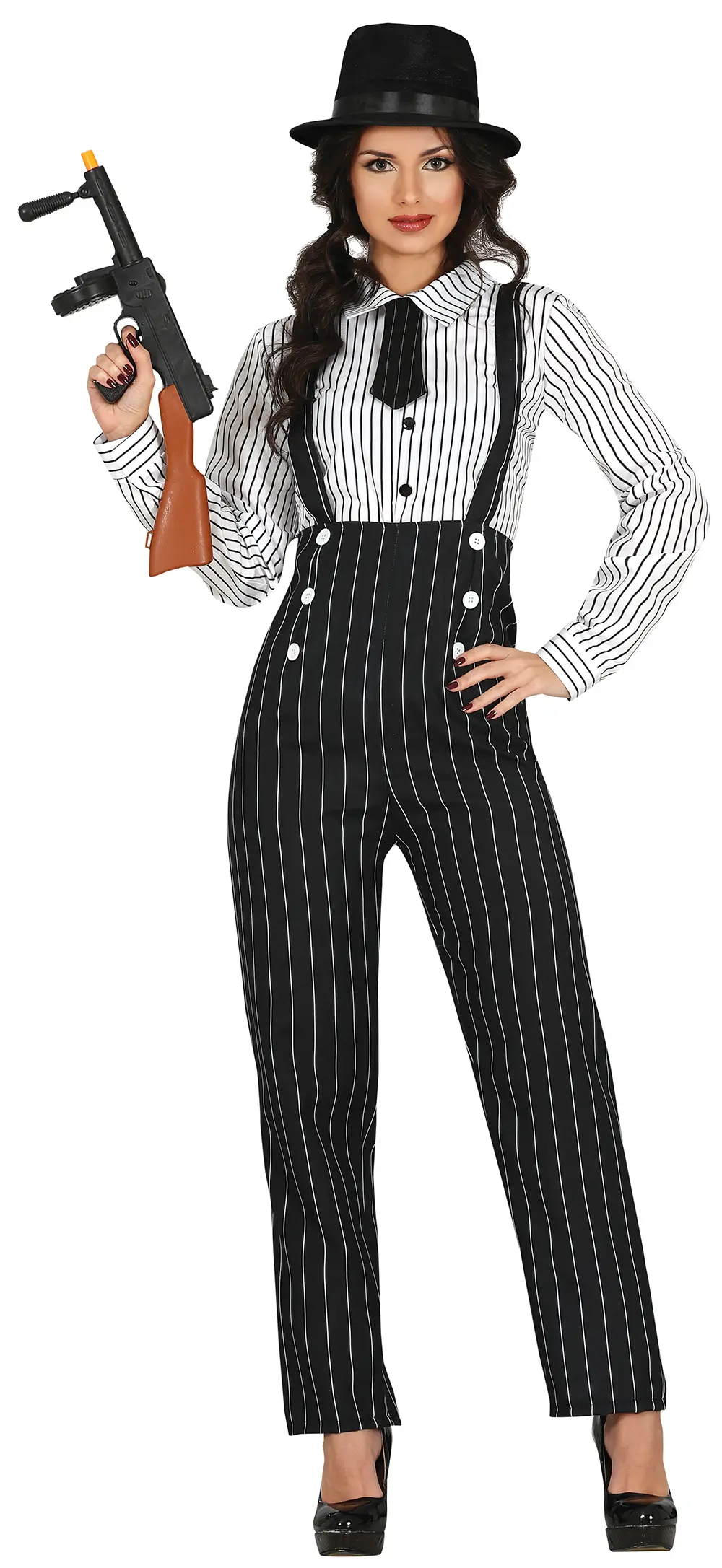Gangster – kostume til damer, model 79657