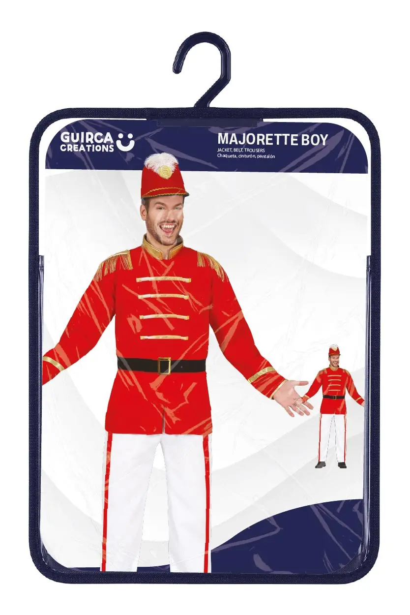 Majorette – kostume til herrer