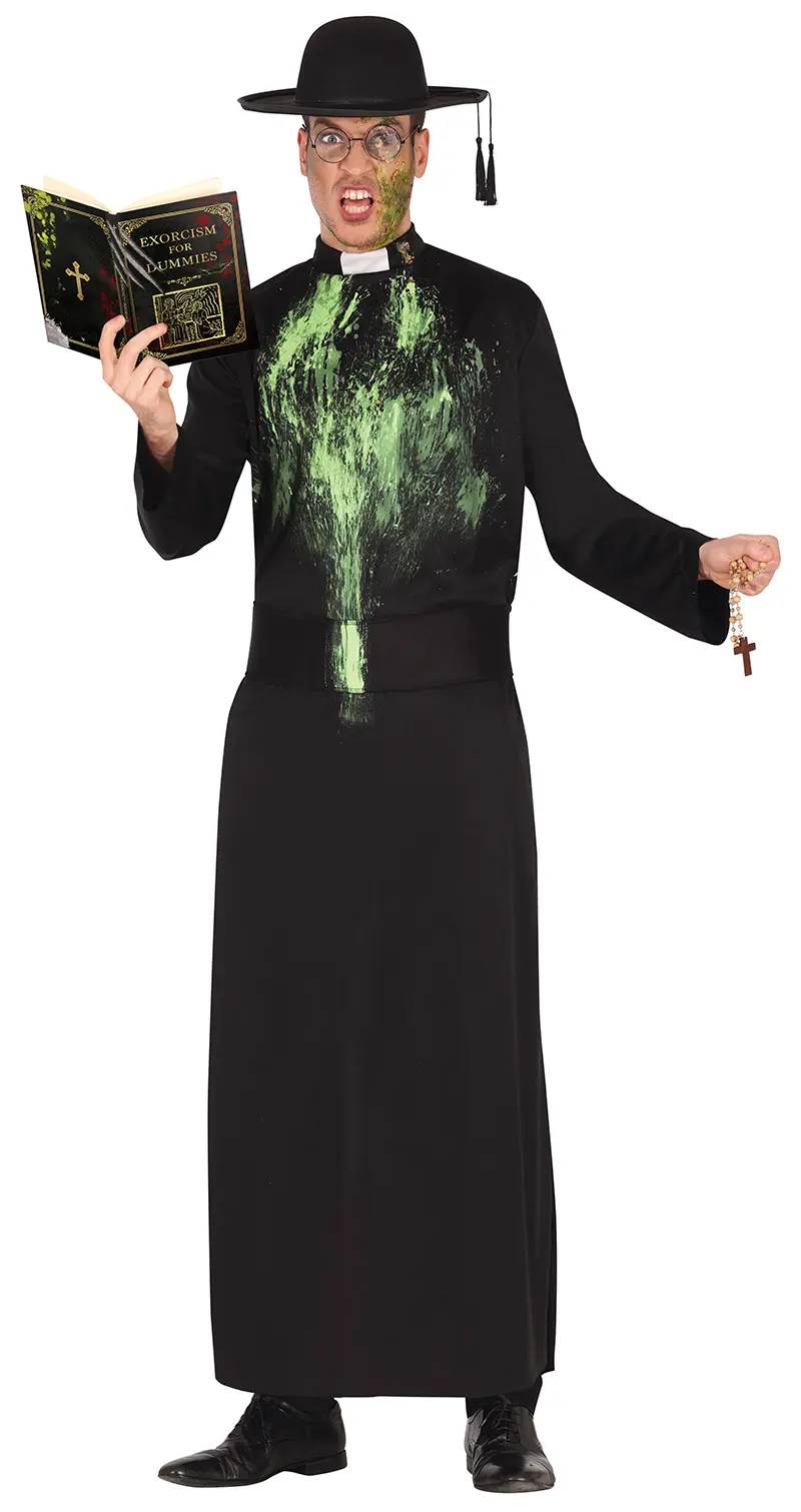 Eksorcist med opkast – kostume til herrer