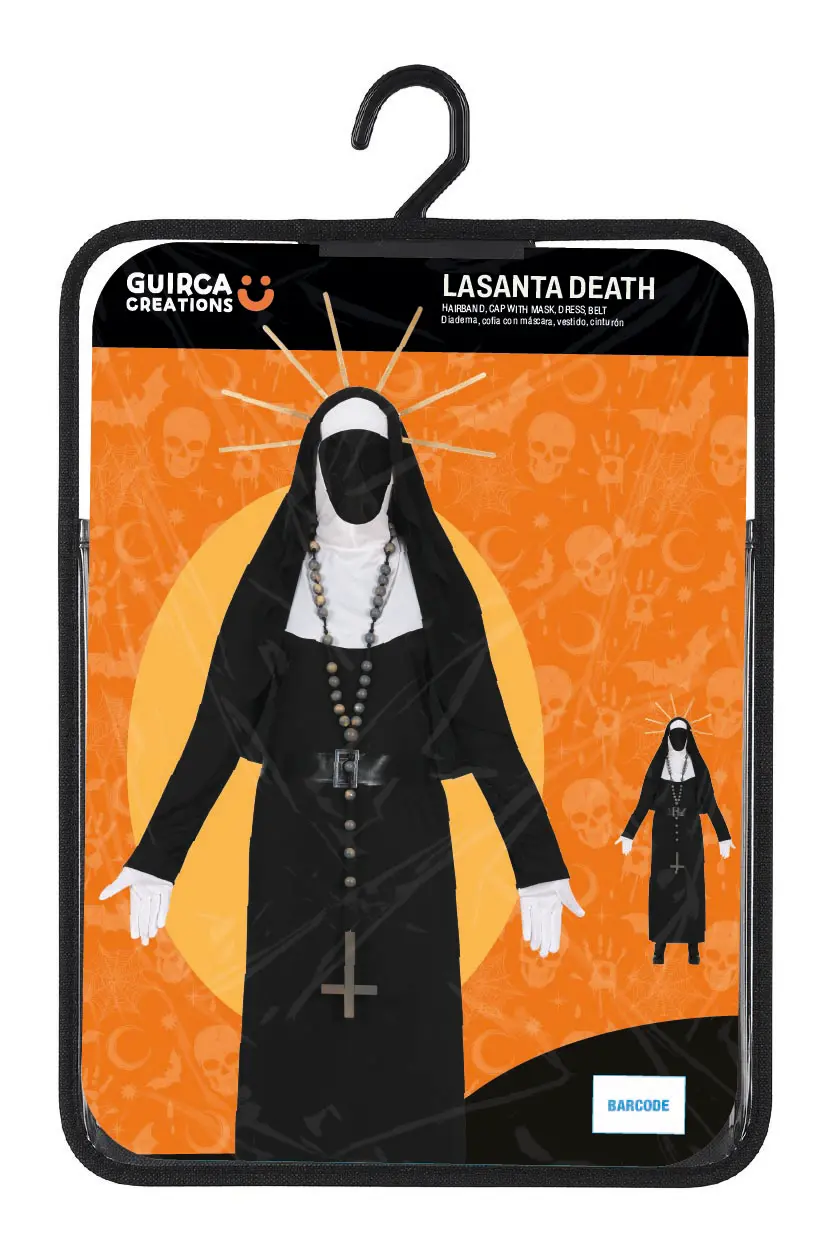 La Santa Muerte – kostume til damer