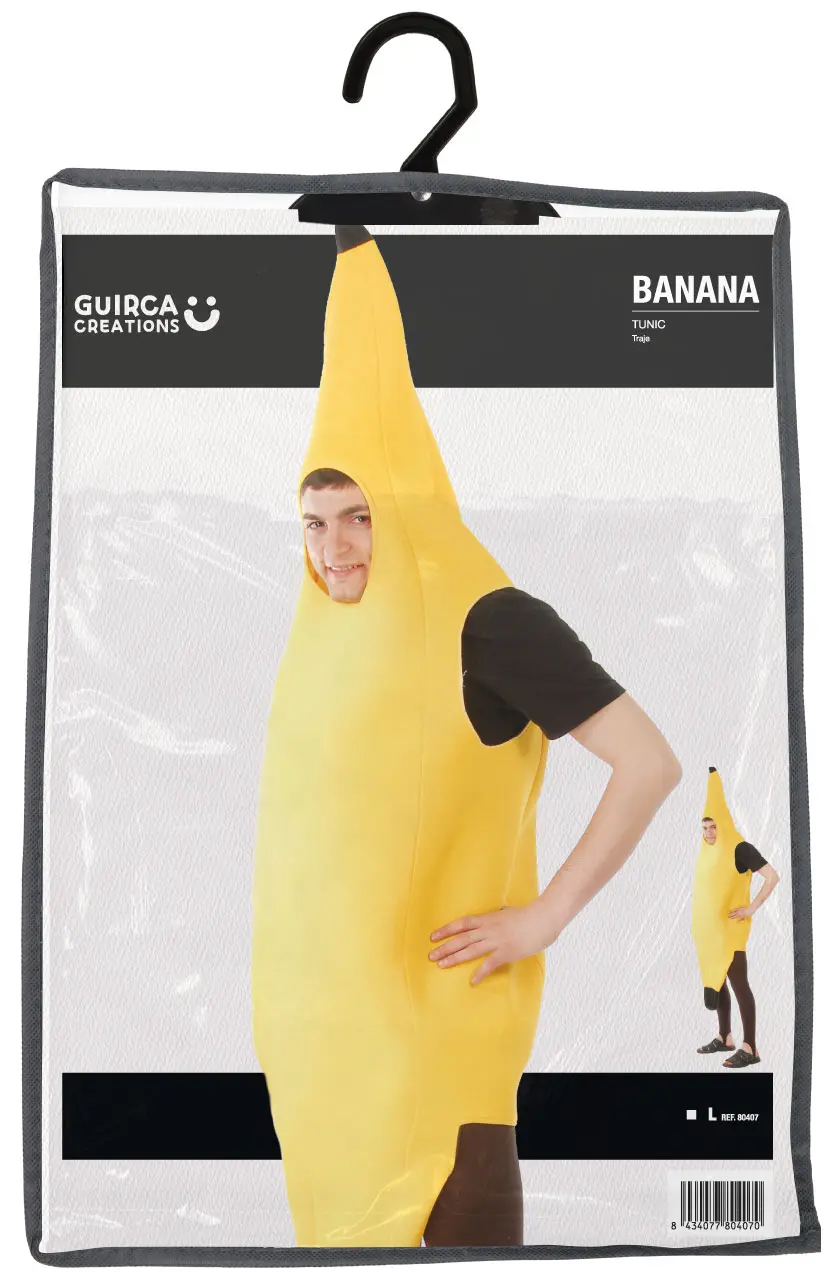 Banan – kostume til voksne