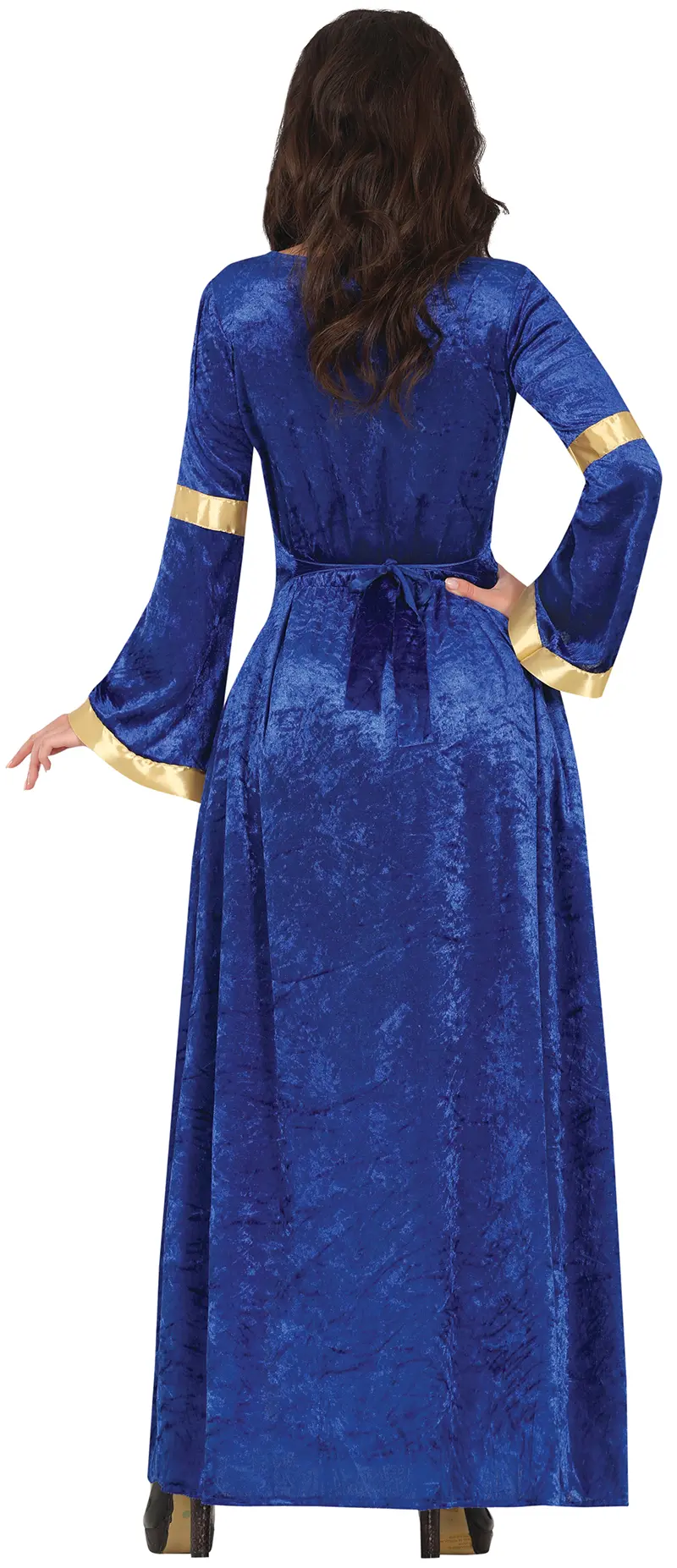 Blå hofdame – kostume til damer