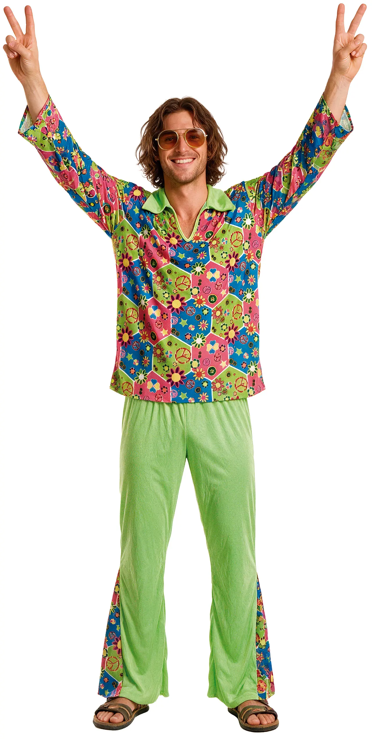 Flower power – kostume til herrer