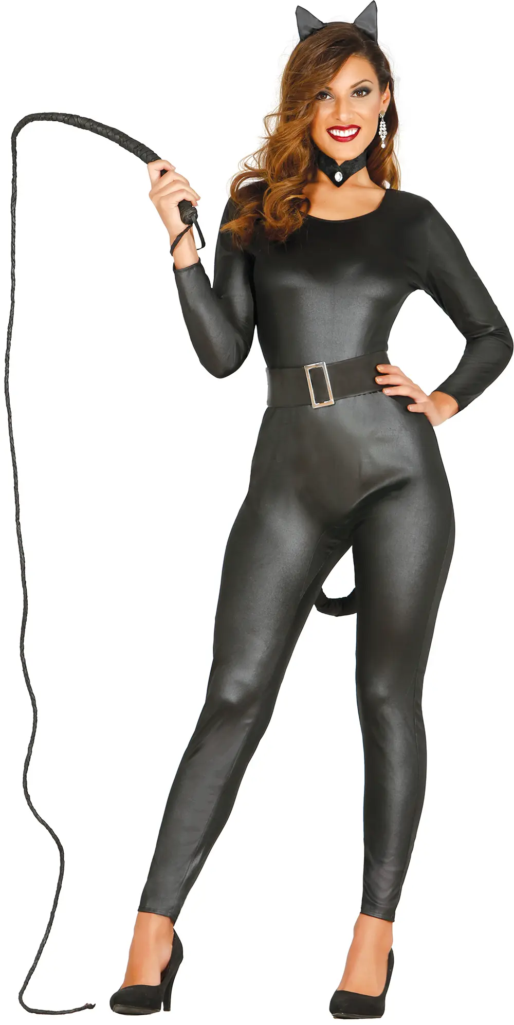Sort kat – kostume til damer, model 80751