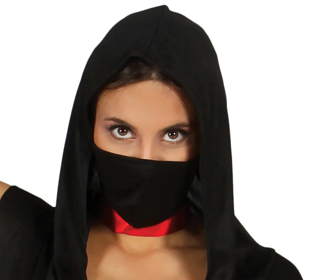 Sort ninja – kostume til damer