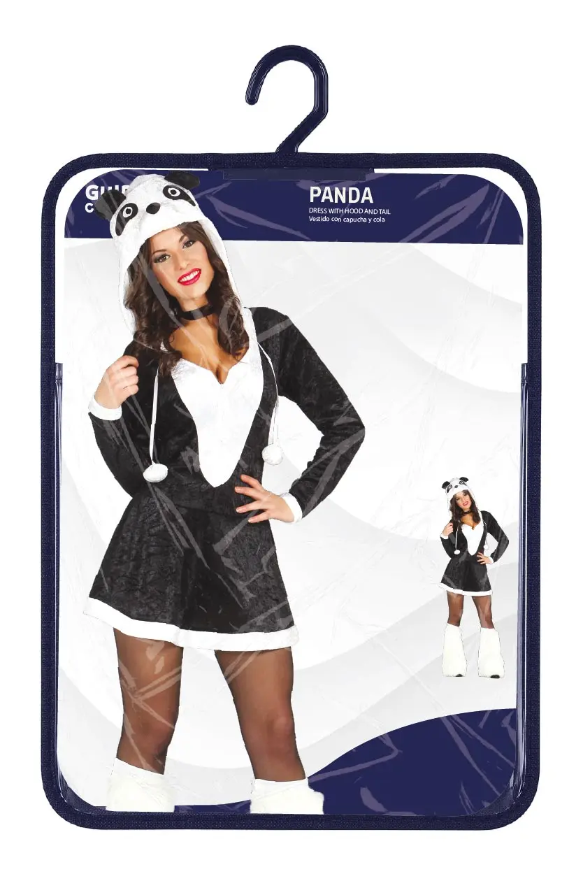 Pandabjørn – kostume til damer