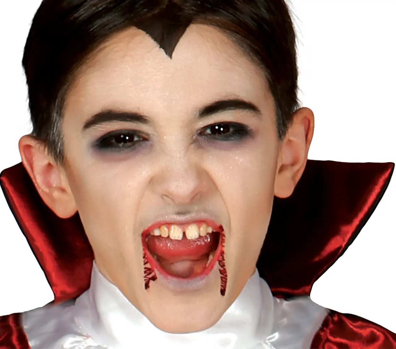 Rød vampyr – kostume til drenge