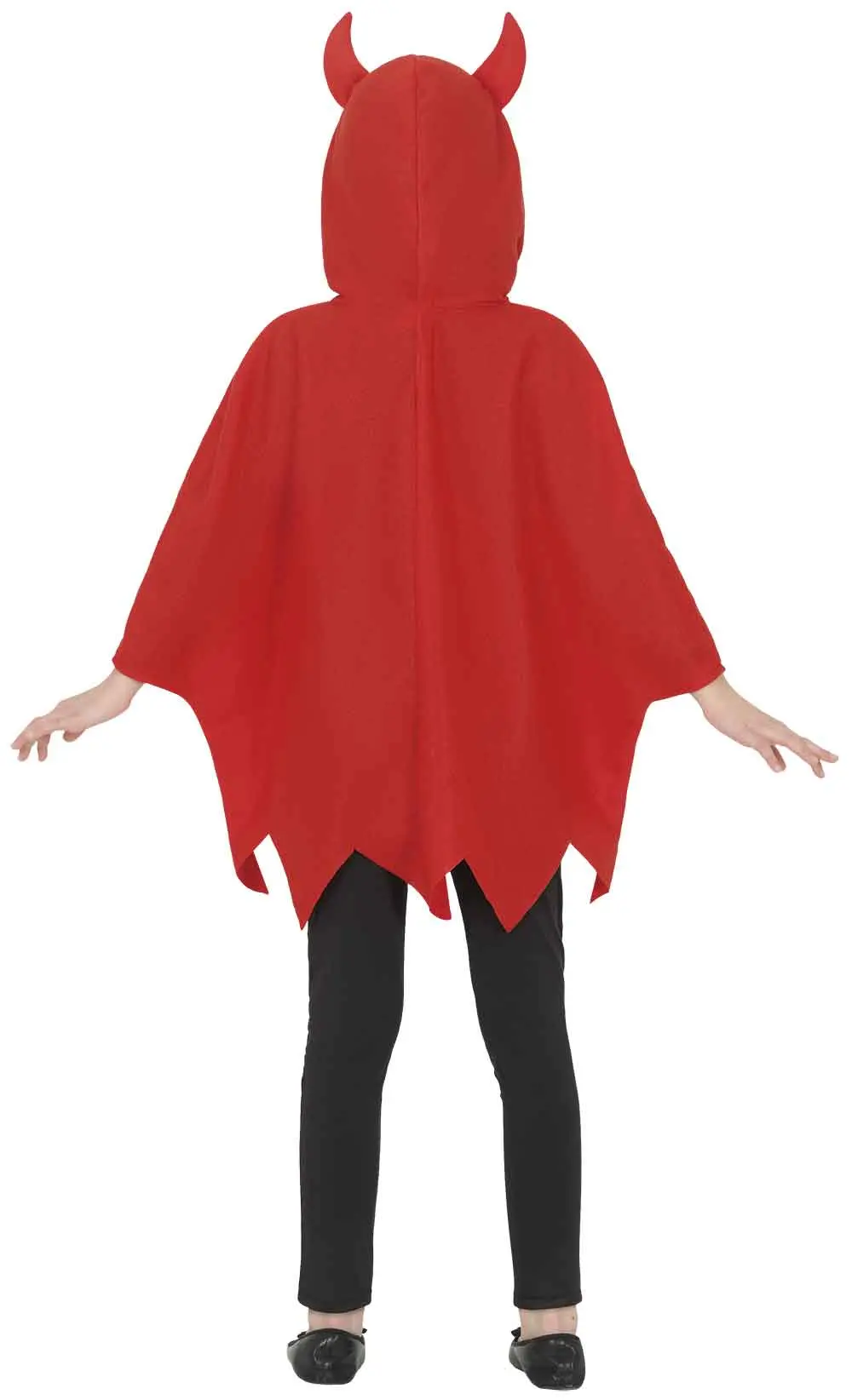 Lille djævleponcho – kostume til børn