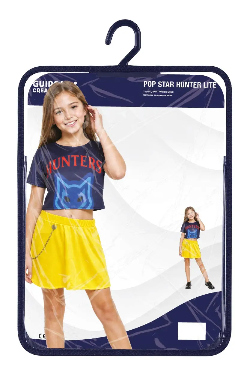 Popstjerne Hunter Lite – kostume til piger