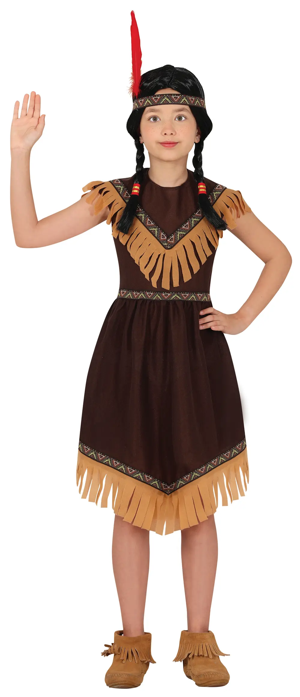 Indianer – kostume til piger, model 82720