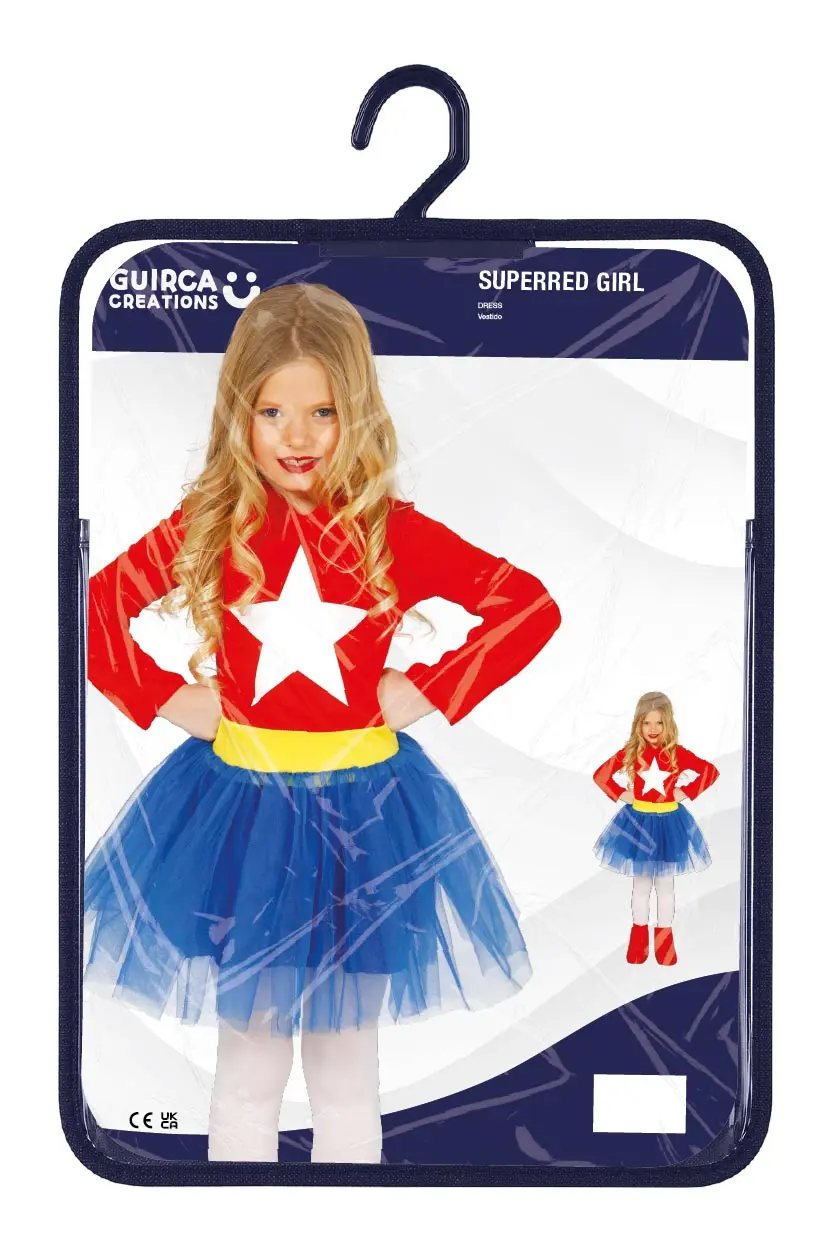 Superpige – kostume til piger