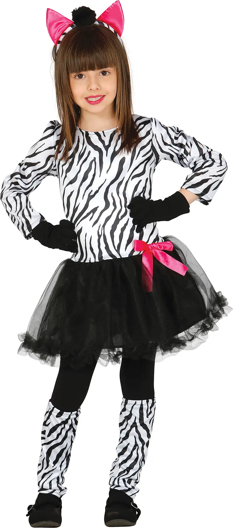 Zebra – kostume til piger